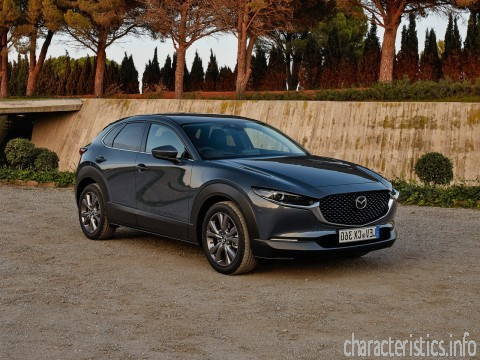 MAZDA Génération
 CX 30  Spécifications techniques
