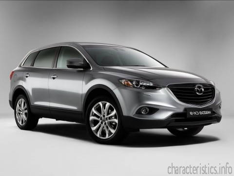 MAZDA Generación
 CX 9 Restyling 3.7 AT (277hp) 4WD Características técnicas
