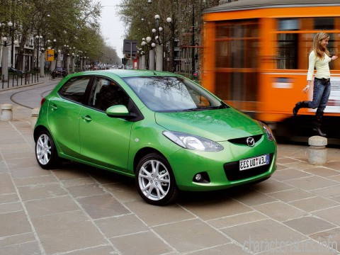 MAZDA Generación
 Mazda 2 1.5i (103Hp) AT Características técnicas
