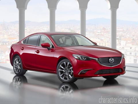 MAZDA Generace
 Mazda 6 III Restyling 2.2d (150hp) Technické sharakteristiky
