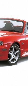 MAZDA Roadster (NB) 1.6 i (125 Hp) Technické sharakteristiky

