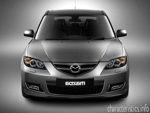 MAZDA Поколение
 Mazda 3 Saloon 2.0 i 16V (148 Hp) Технические характеристики
