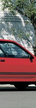 MAZDA 121 I (DA) 1.1 (57 Hp) Technical сharacteristics
