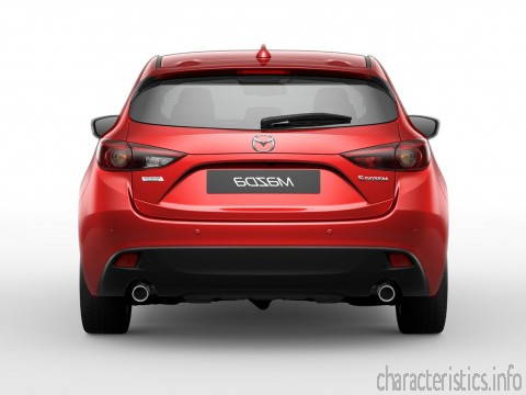 MAZDA Generación
 Mazda 3 III Hatchback 2.0 (120hp) Características técnicas
