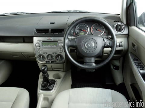 MAZDA Generation
 Mazda 2 (DY) 1.6 i 16V (101 Hp) Technical сharacteristics
