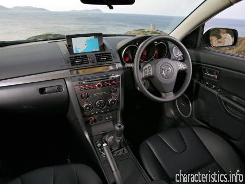 MAZDA Generación
 Mazda 3 Hatchback 2.3 16V MPS (260 Hp) Características técnicas
