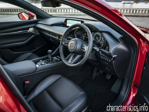 MAZDA Generace
 Mazda 3 IV (BP) Hatchback 2.5 (184hp) Technické sharakteristiky
