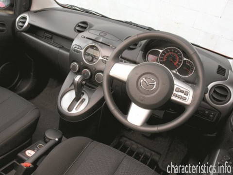 MAZDA Generation
 Mazda 2 1.3i (86 Hp) Τεχνικά χαρακτηριστικά

