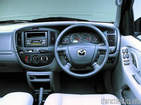 MAZDA Покоління
 Tribute 3.0 i V6 24V 4WD (197 Hp) Технічні характеристики
